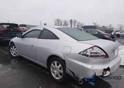 2005 Honda Accord Cpe Ex-L V6 from USA, damaged, VIN 1HGCM82675A012425